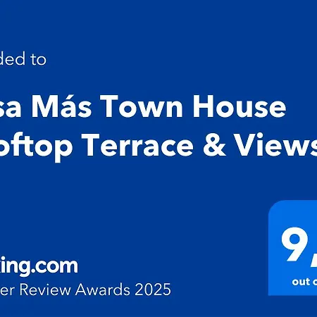 Casa Mas Town House Rooftop Terrace & Views